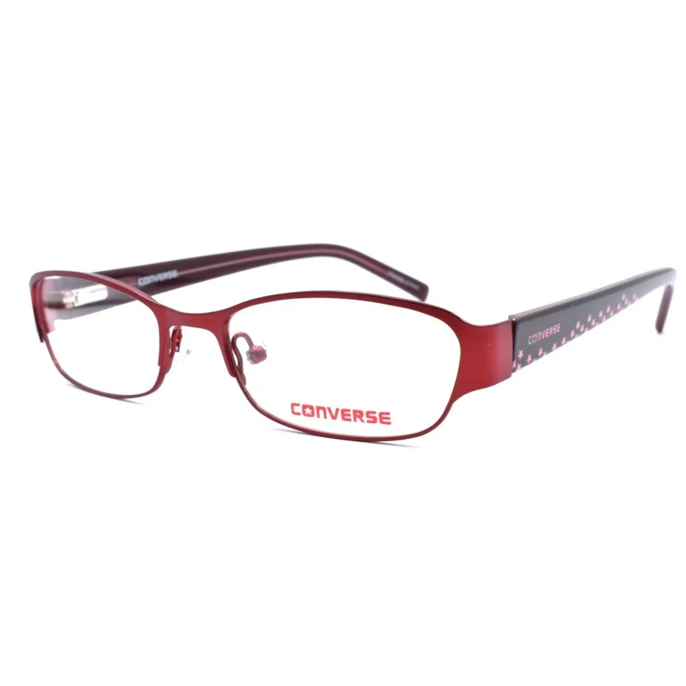 CONVERSE K006 Kids Girls Eyeglasses Frames 49-17-135 Red